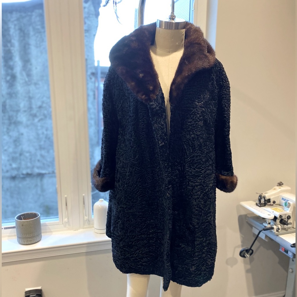Unique Vintage Fur Coat